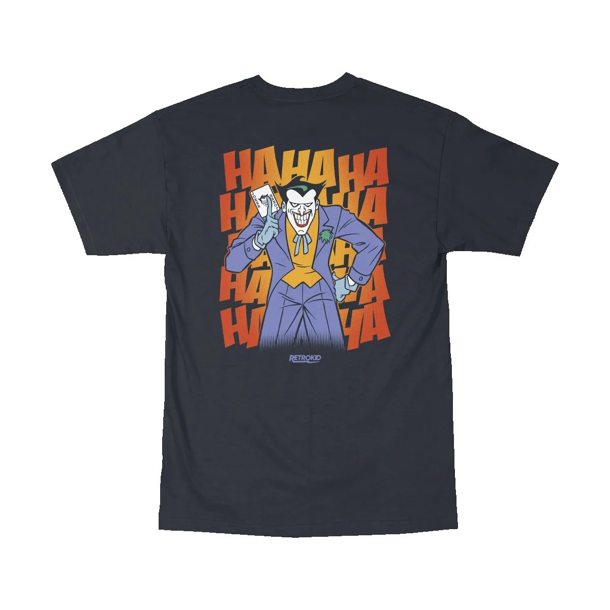 Batman The Animated Series Joker's Wild T-Shirt - Black sold by RetroKid product image thumbnail 3