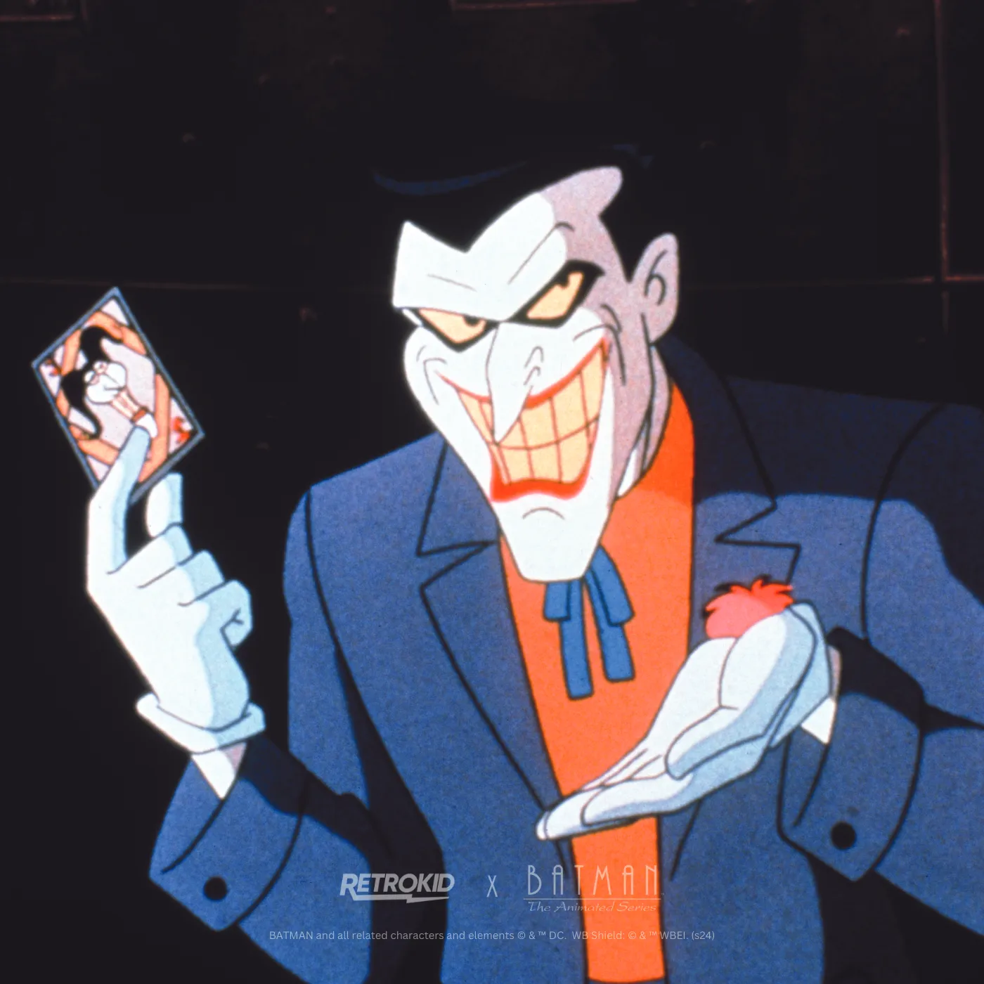 Batman The Animated Series Joker's Wild T-Shirt - Black sold by RetroKid product image thumbnail 2