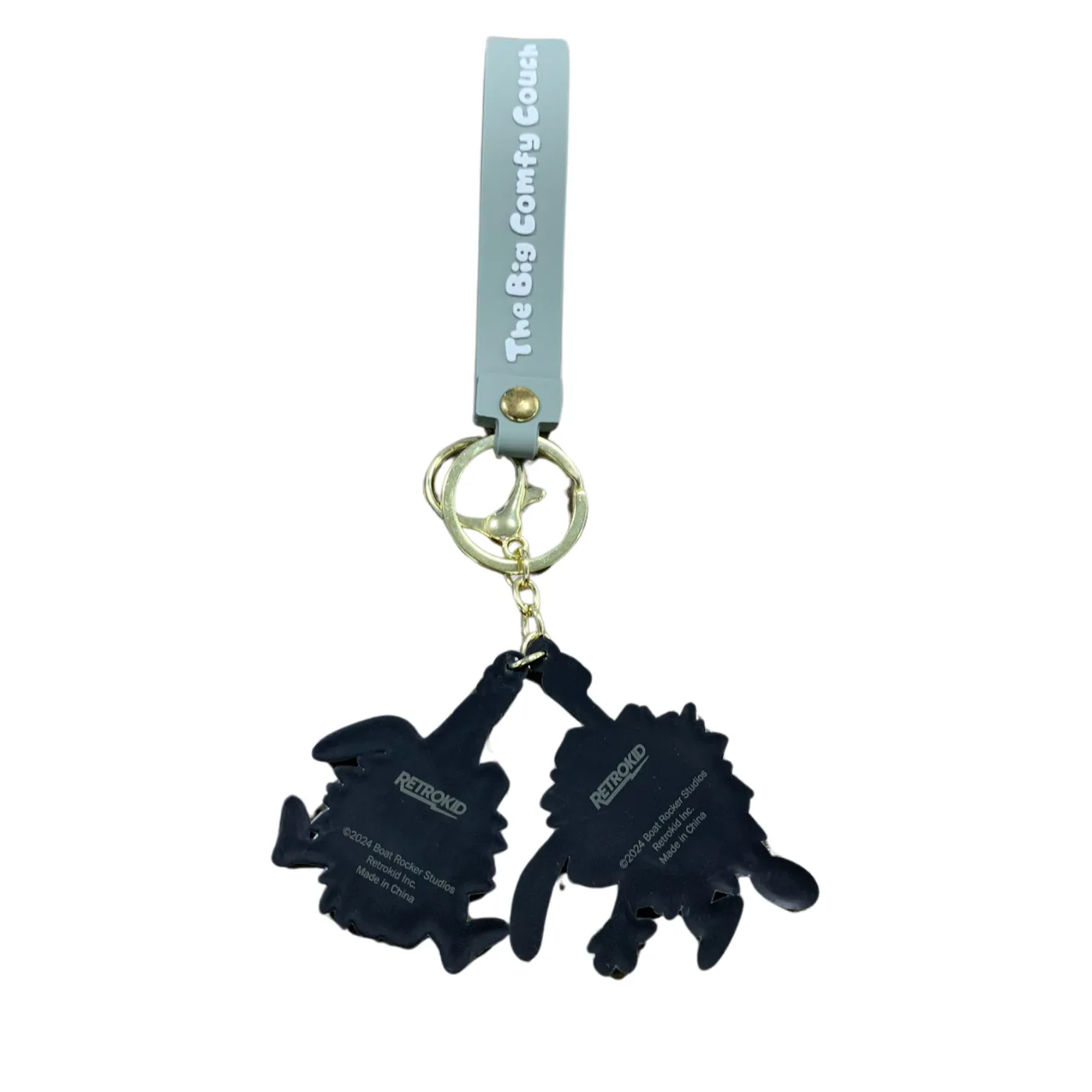 Big Comfy Couch Dustbunnies Keychain sold by RetroKid product image thumbnail 3