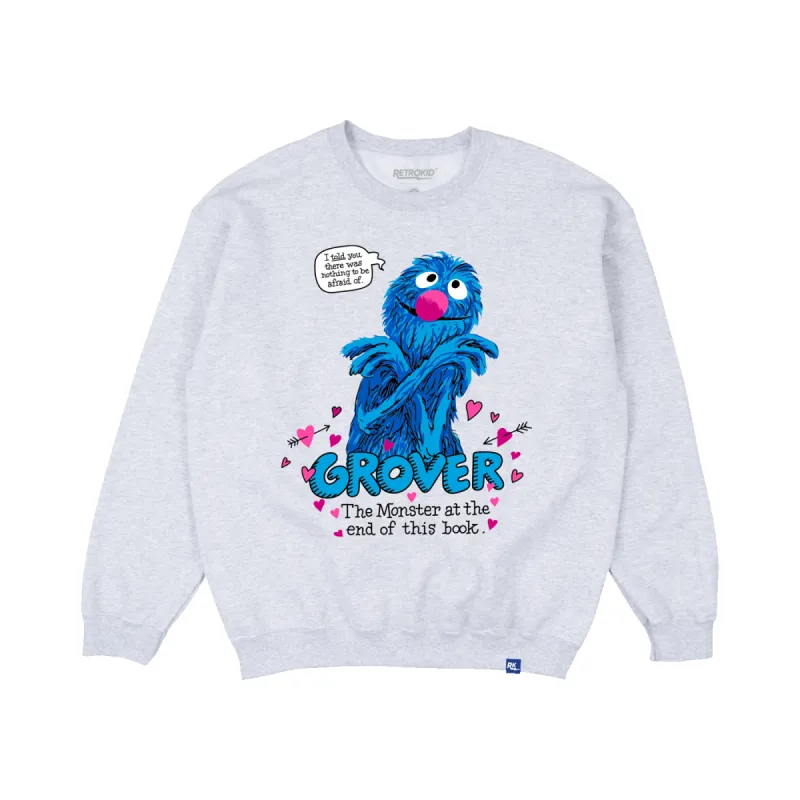 Monster at the End of This Book Crew - Heather Grey sold by RetroKid