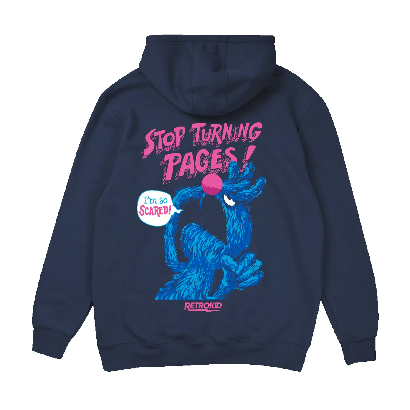 Monster at the End of This Book Hoodie - Navy sold by RetroKid product image thumbnail 3