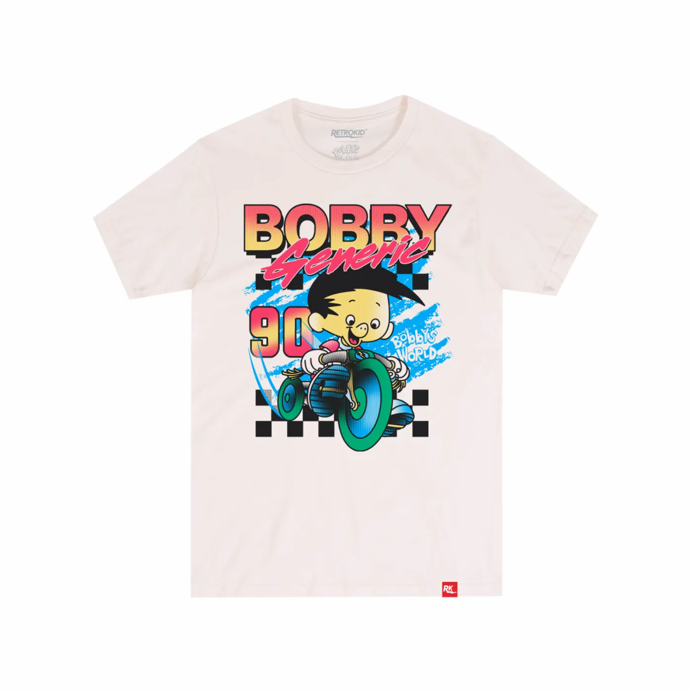 Bobby's World Bobby Generic T-Shirt - Ivory sold by RetroKid