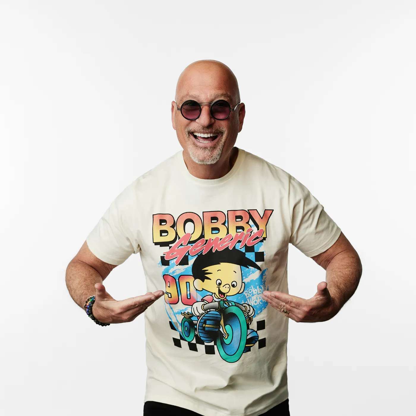 Bobby's World Bobby Generic T-Shirt - Ivory sold by RetroKid product image thumbnail 2