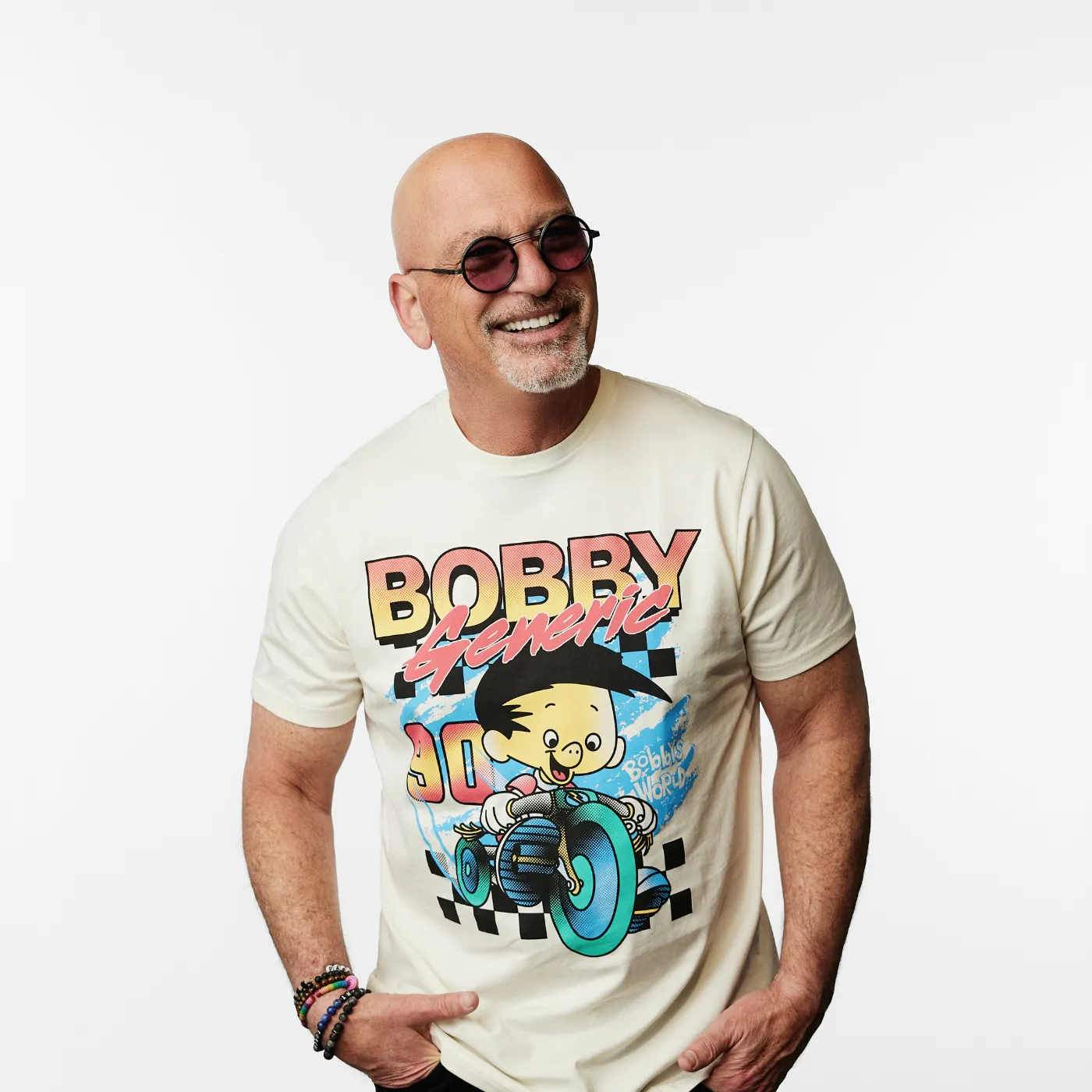 Bobby's World Bobby Generic T-Shirt - Ivory sold by RetroKid product image thumbnail 3