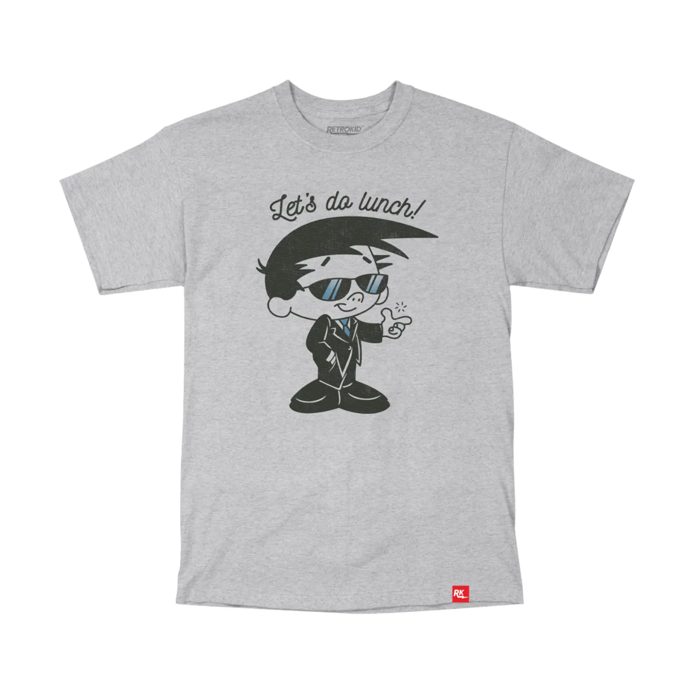 Bobby's World Let's Do Lunch T-Shirt - Heather Grey sold by RetroKid