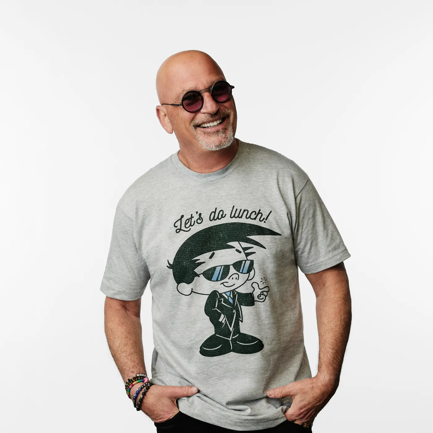 Bobby's World Let's Do Lunch T-Shirt - Heather Grey sold by RetroKid product image thumbnail 3