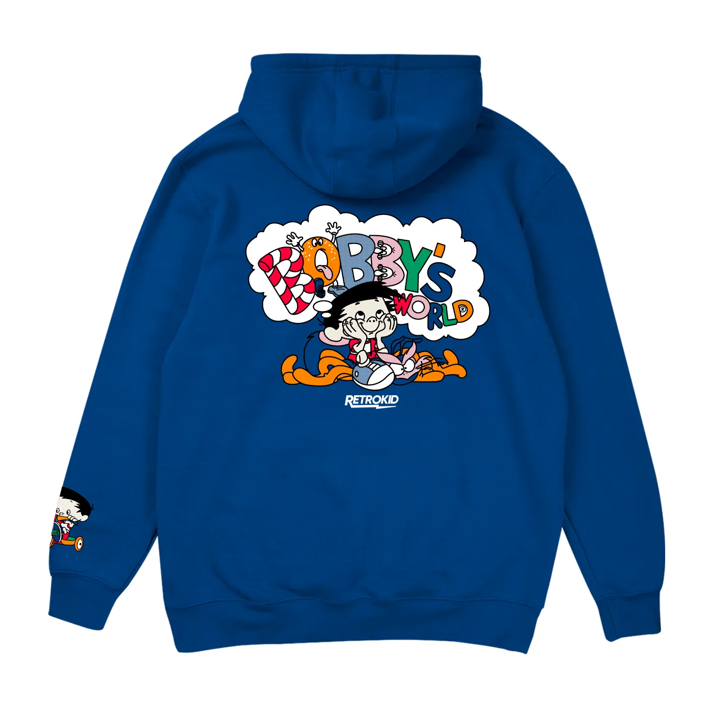 Bobby's World Logo Hoodie - Royal Blue sold by RetroKid product image thumbnail 5