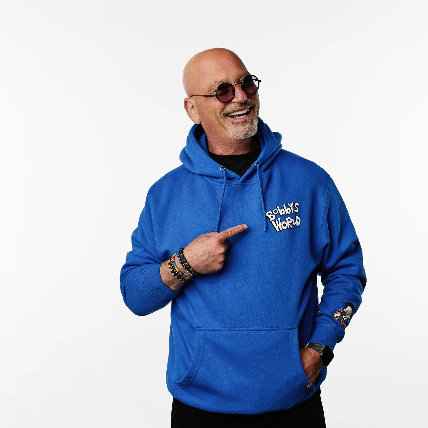 Bobby's World Logo Hoodie - Royal Blue sold by RetroKid product image thumbnail 2