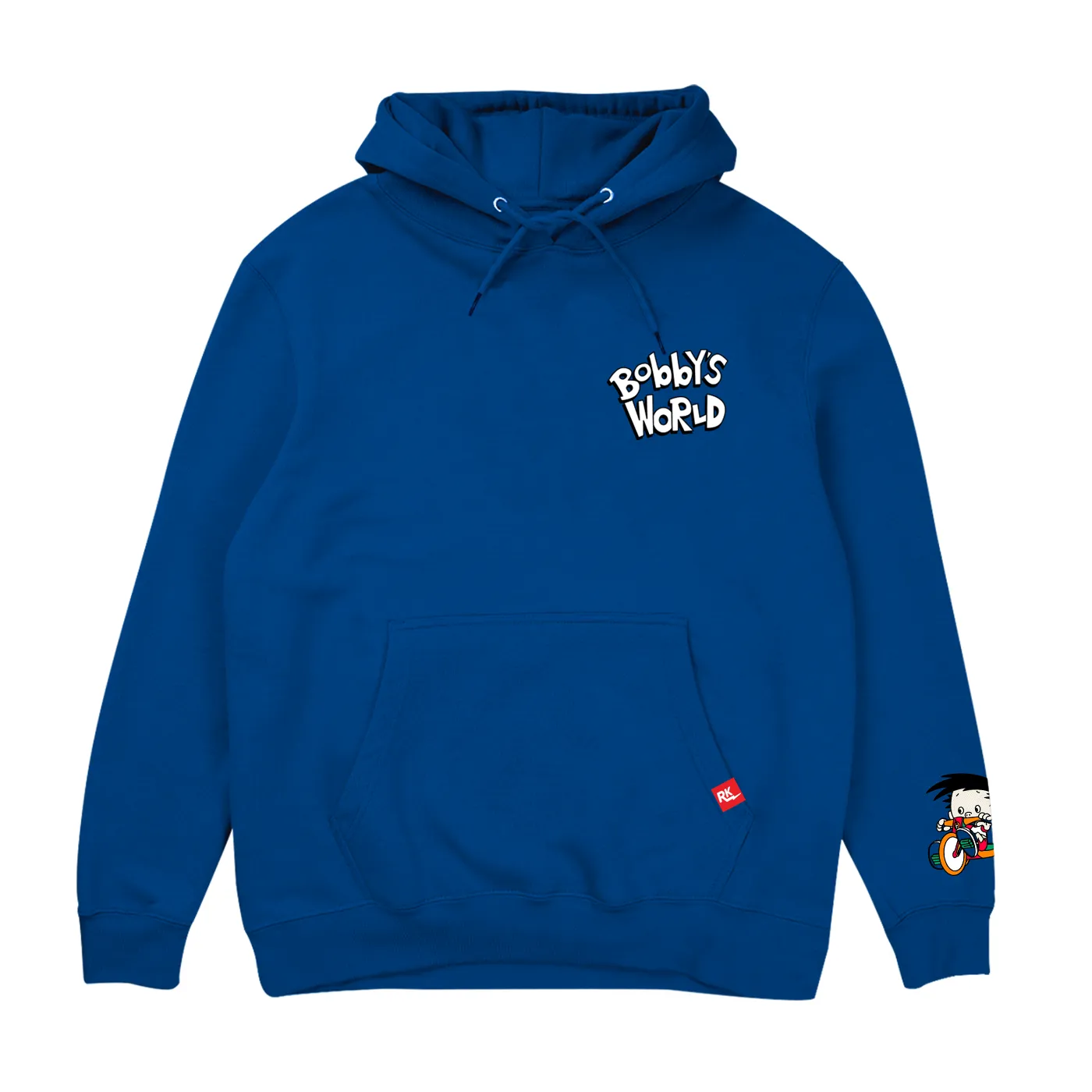 Bobby's World Logo Hoodie - Royal Blue sold by RetroKid product image thumbnail 4