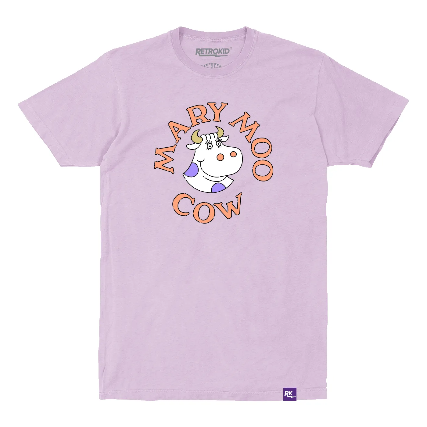 Arthur Mary Moo Cow T-Shirt - Orchid sold by RetroKid