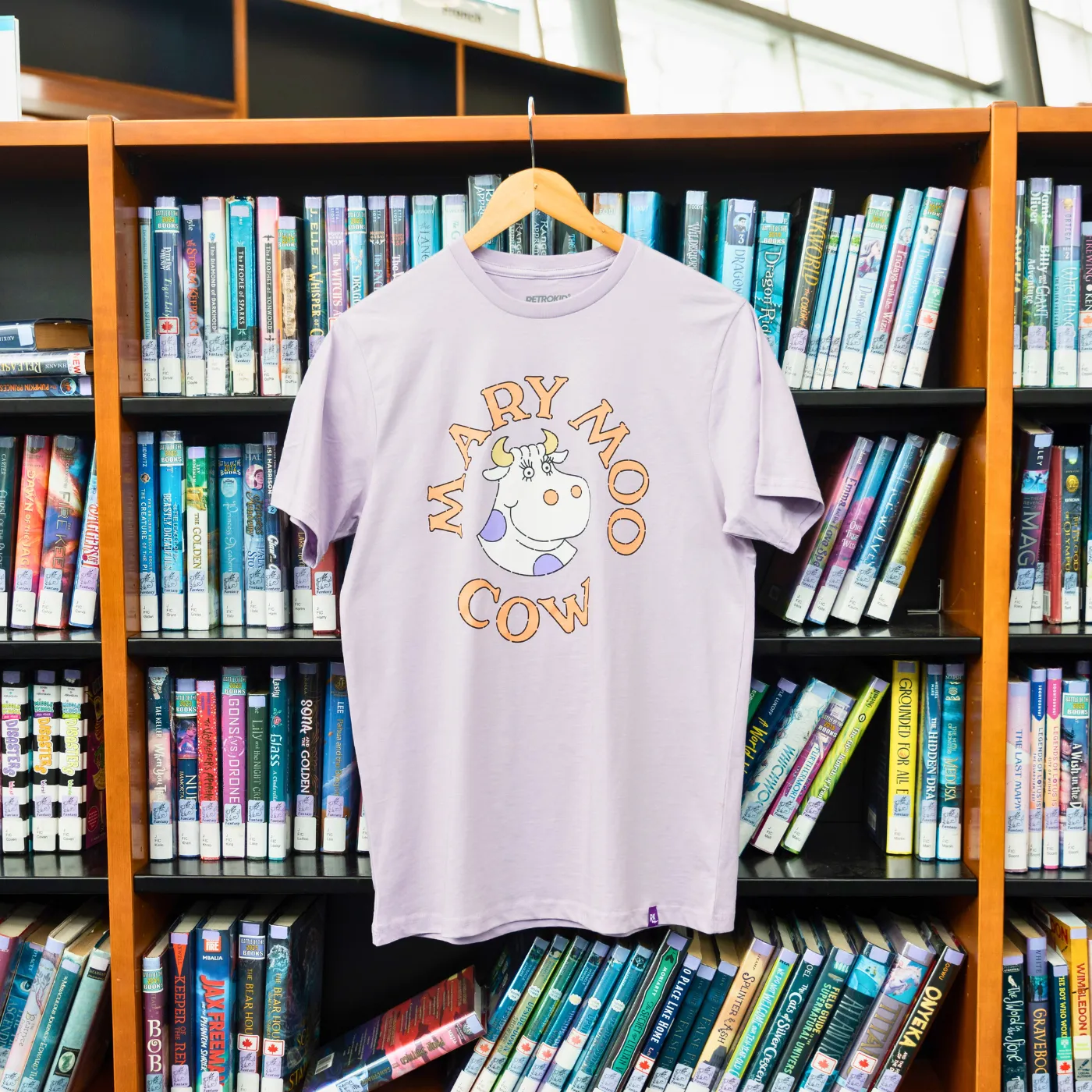 Arthur Mary Moo Cow T-Shirt - Orchid sold by RetroKid product image thumbnail 2