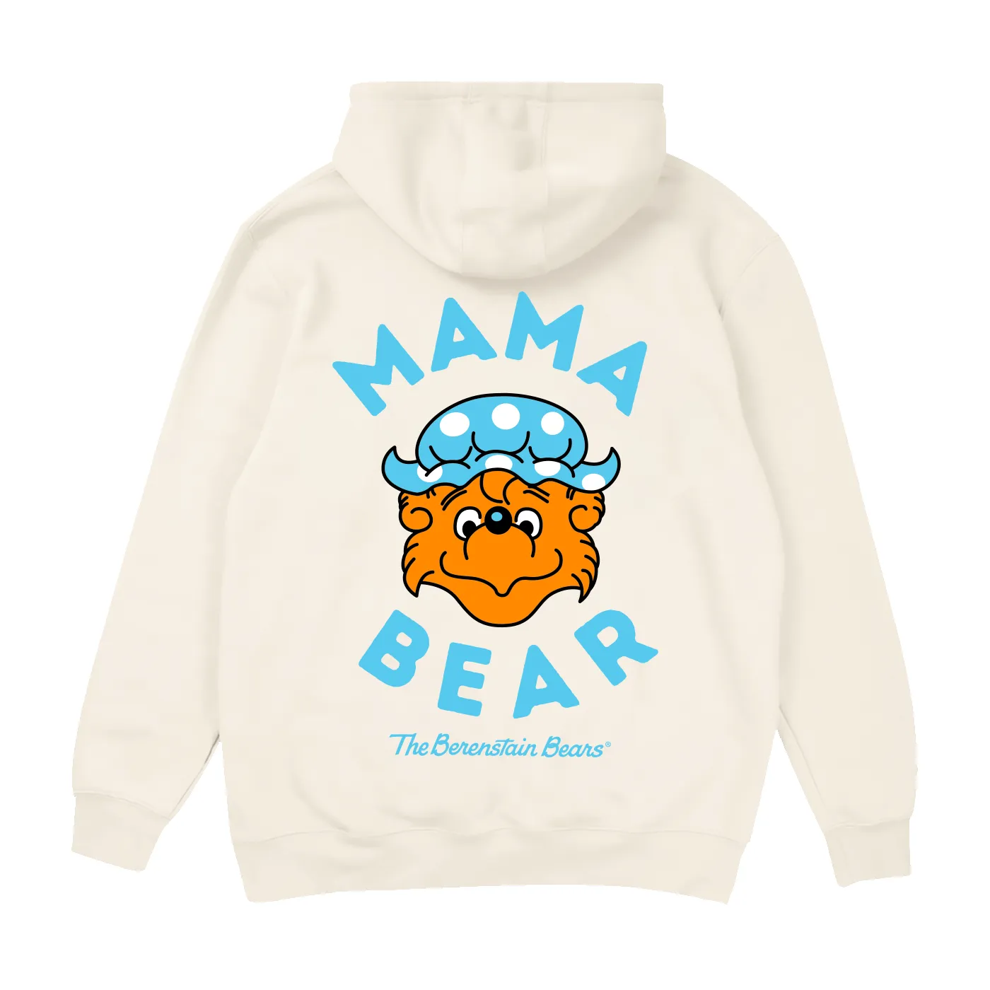 Berenstain Bears Mama Bear Hoodie - Ivory sold by RetroKid product image thumbnail 4