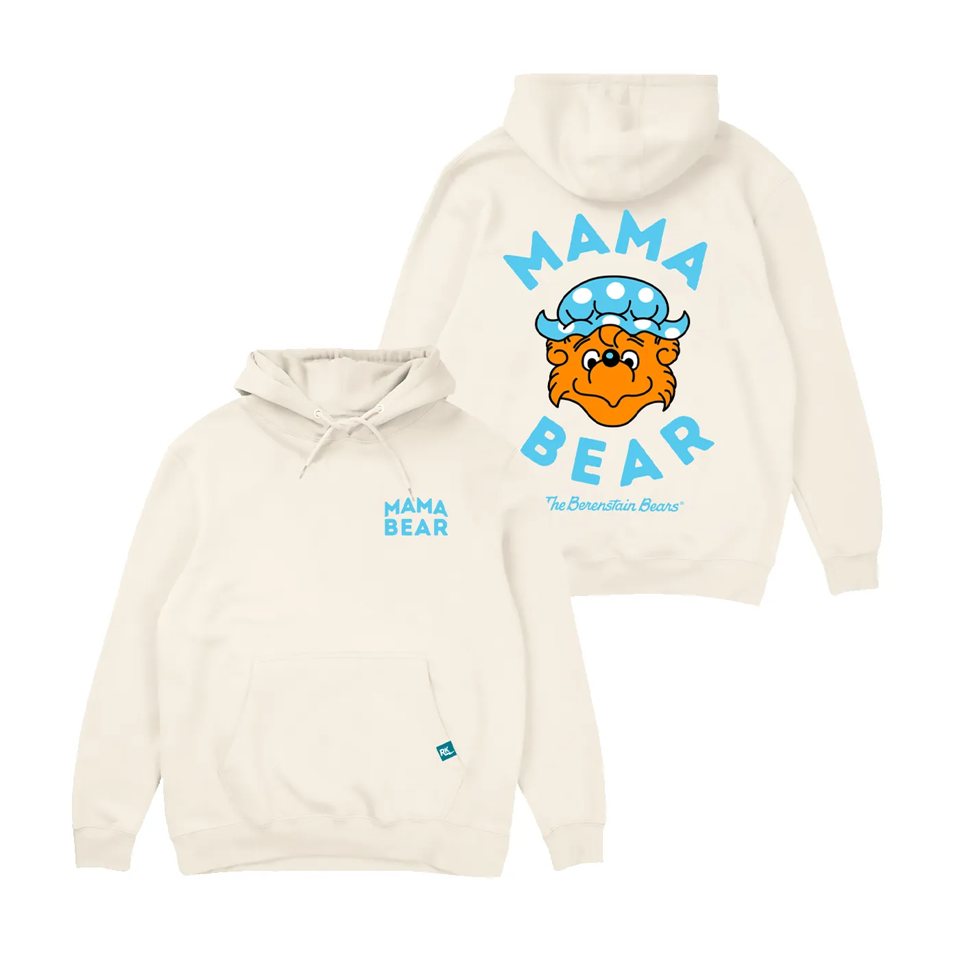 Berenstain Bears Mama Bear Hoodie - Ivory sold by RetroKid