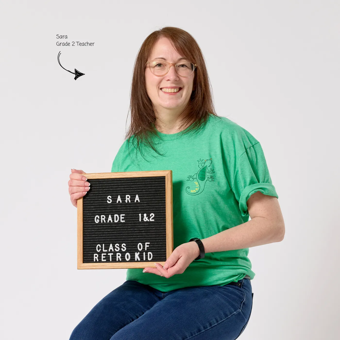 Magic School Bus Hit It Liz T-Shirt - Heather Green sold by RetroKid product image thumbnail 2