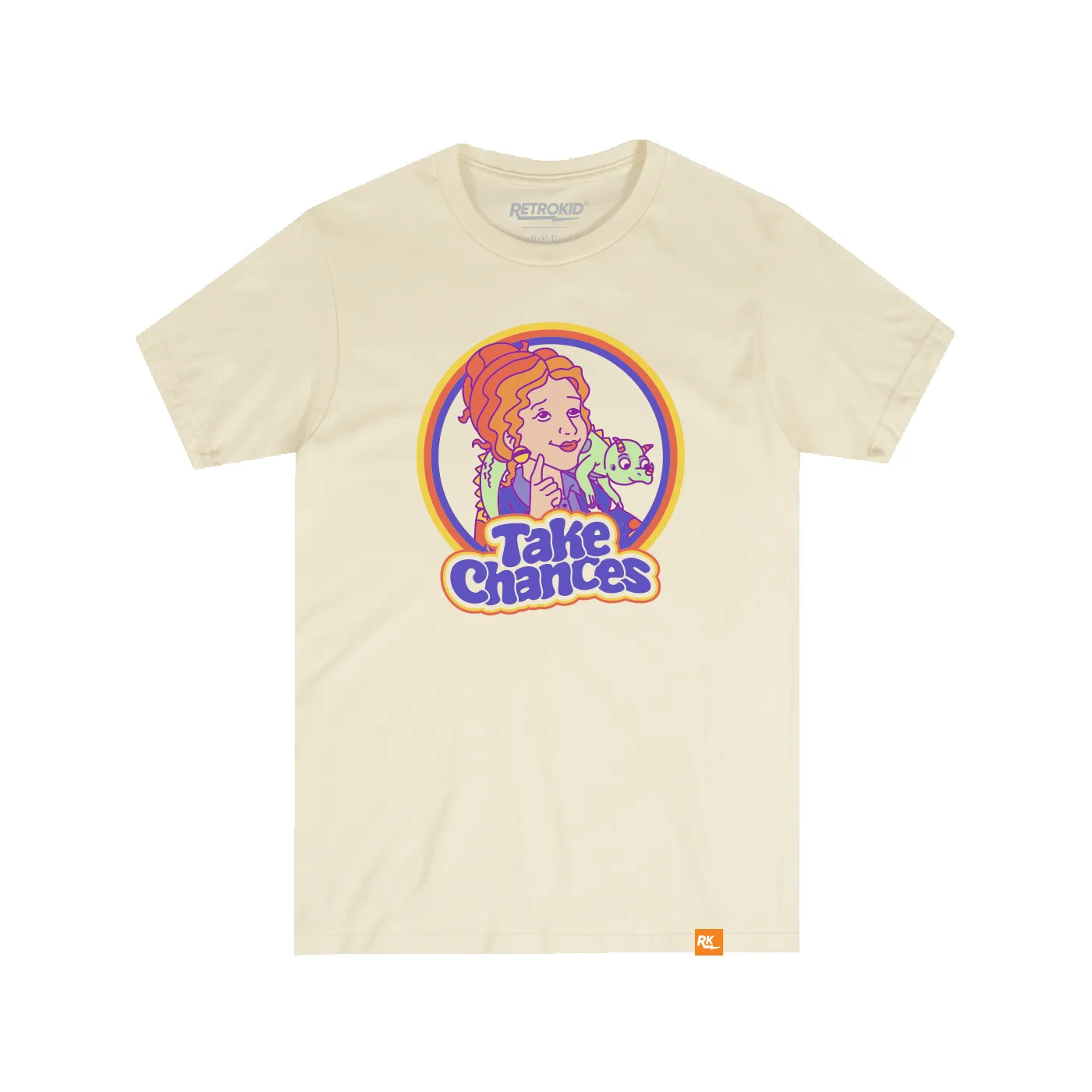 Magic School Bus Take Chances T-Shirt - Ivory sold by RetroKid