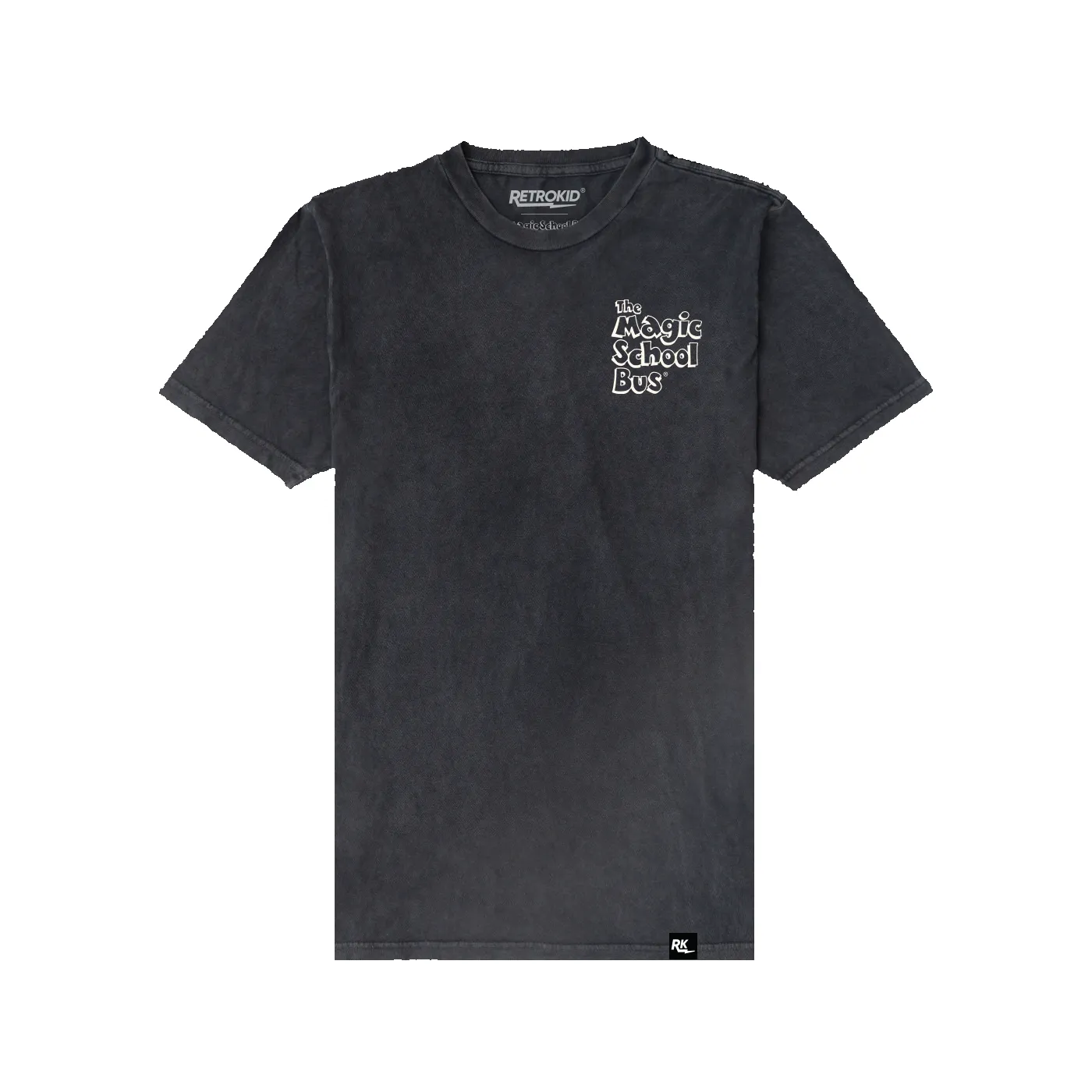 Magic School Bus Chalkboard Vintage T-Shirt - Vintage Black sold by RetroKid product image thumbnail 5