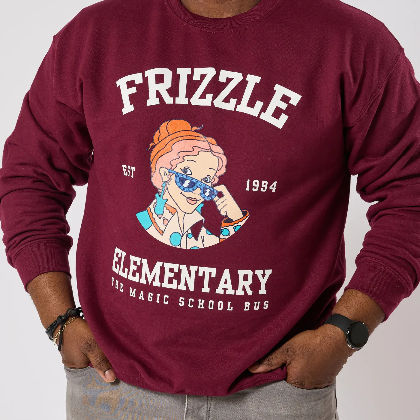 Magic School Bus Ms. Frizzle Crew - Maroon sold by RetroKid product image thumbnail 3
