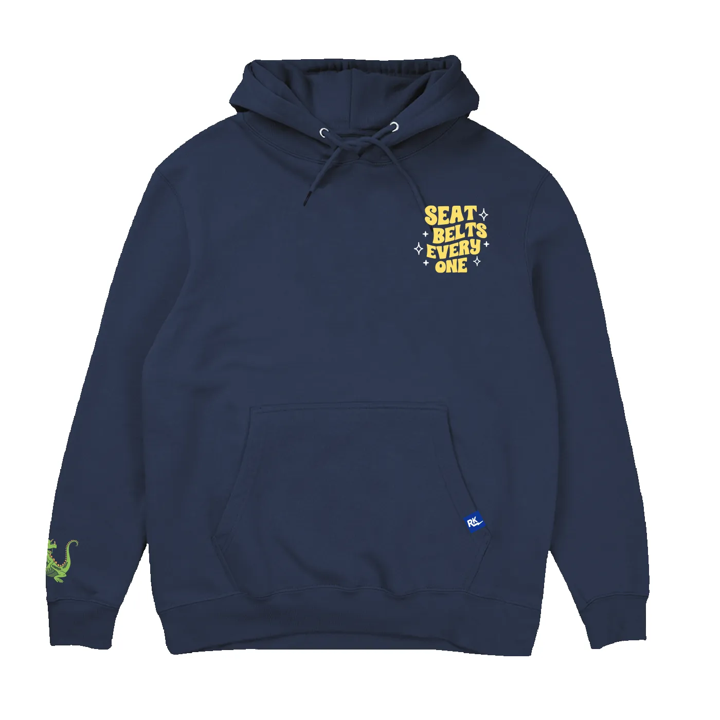 Magic School Bus Seatbelts Everyone Hoodie - Navy sold by RetroKid product image thumbnail 5