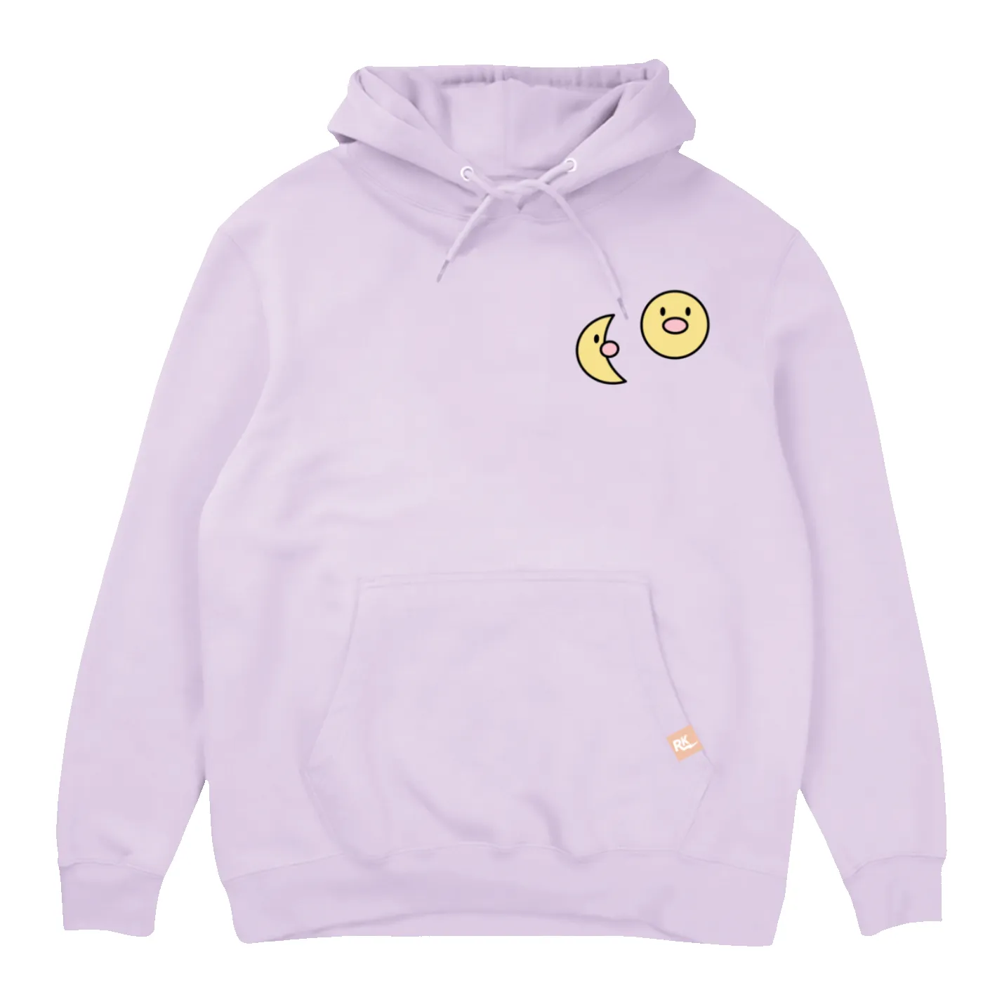 Big Comfy Couch Sun & Moon Hoodie - Lilac sold by RetroKid product image thumbnail 4