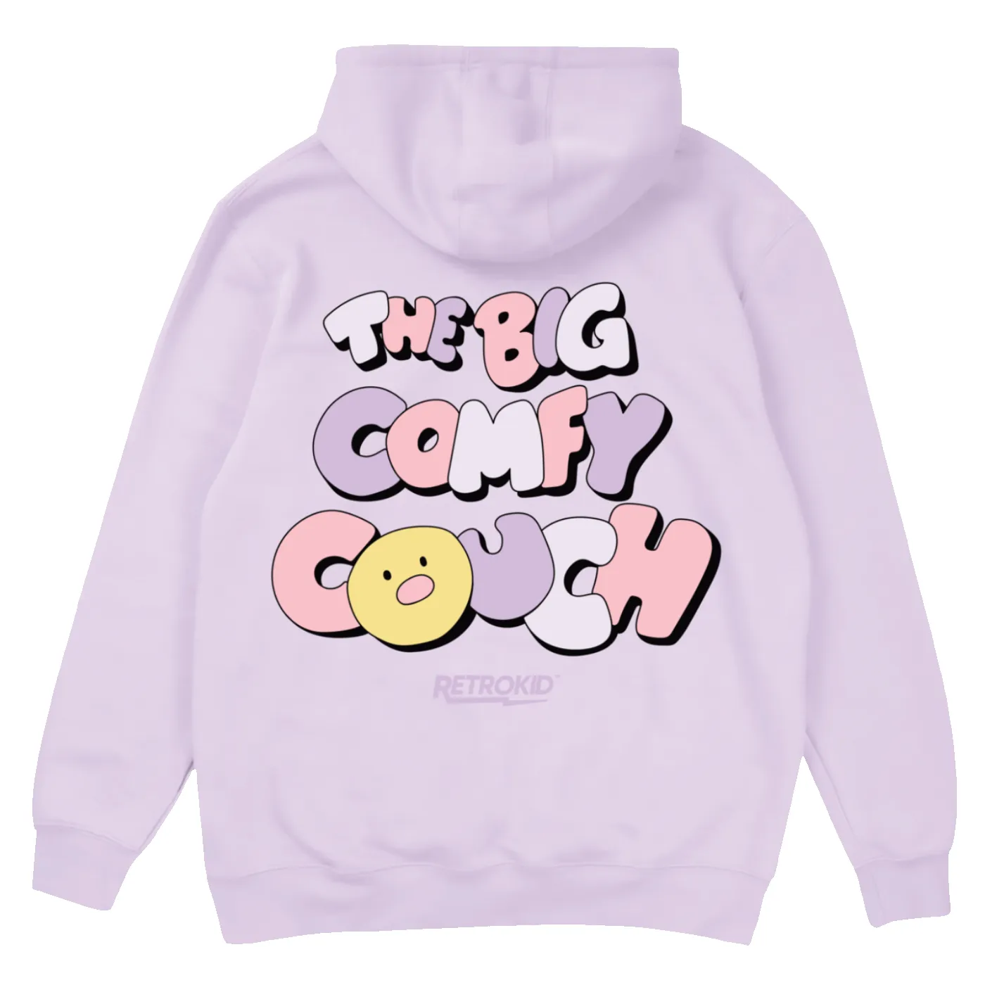Big Comfy Couch Sun & Moon Hoodie - Lilac sold by RetroKid product image thumbnail 3