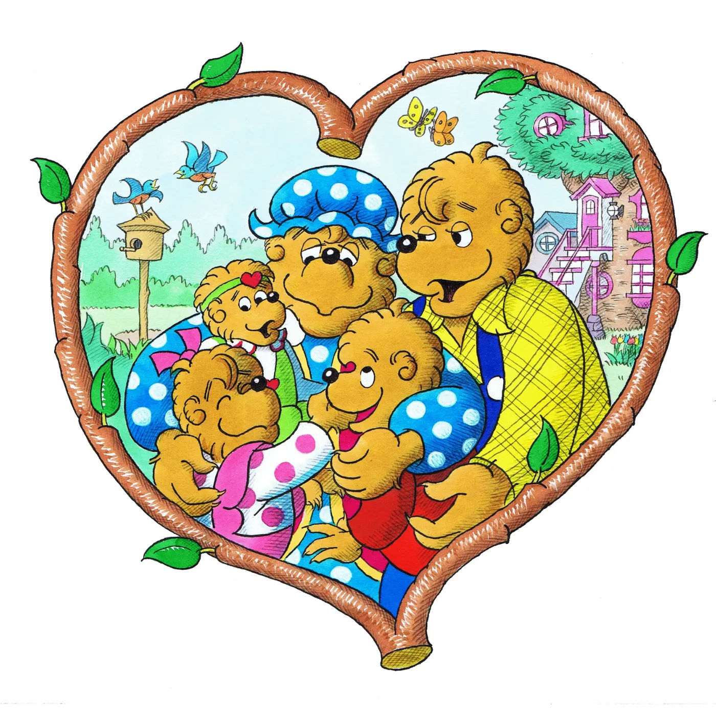 Berenstain Bears Mama Bear Crew - Navy sold by RetroKid product image thumbnail 2