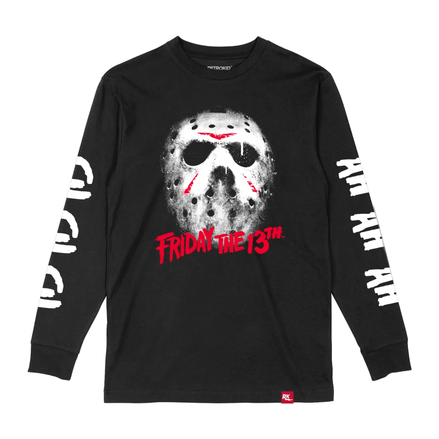 Friday The 13th Vorhees Long Sleeve - Black sold by RetroKid
