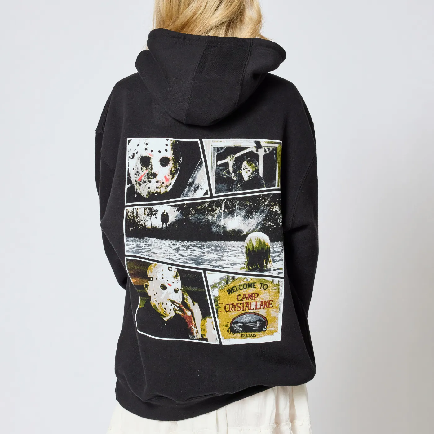 Friday The 13th Camper Hoodie - Black sold by RetroKid product image thumbnail 2