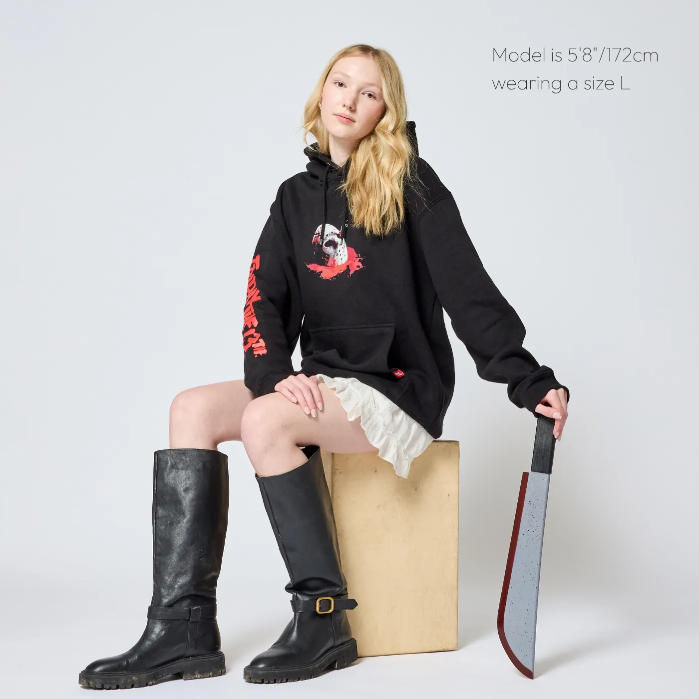 Friday The 13th Camper Hoodie - Black sold by RetroKid product image thumbnail 3