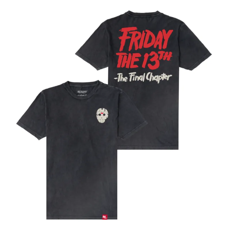 Friday The 13th Slasher Vintage T-Shirt - Black sold by RetroKid