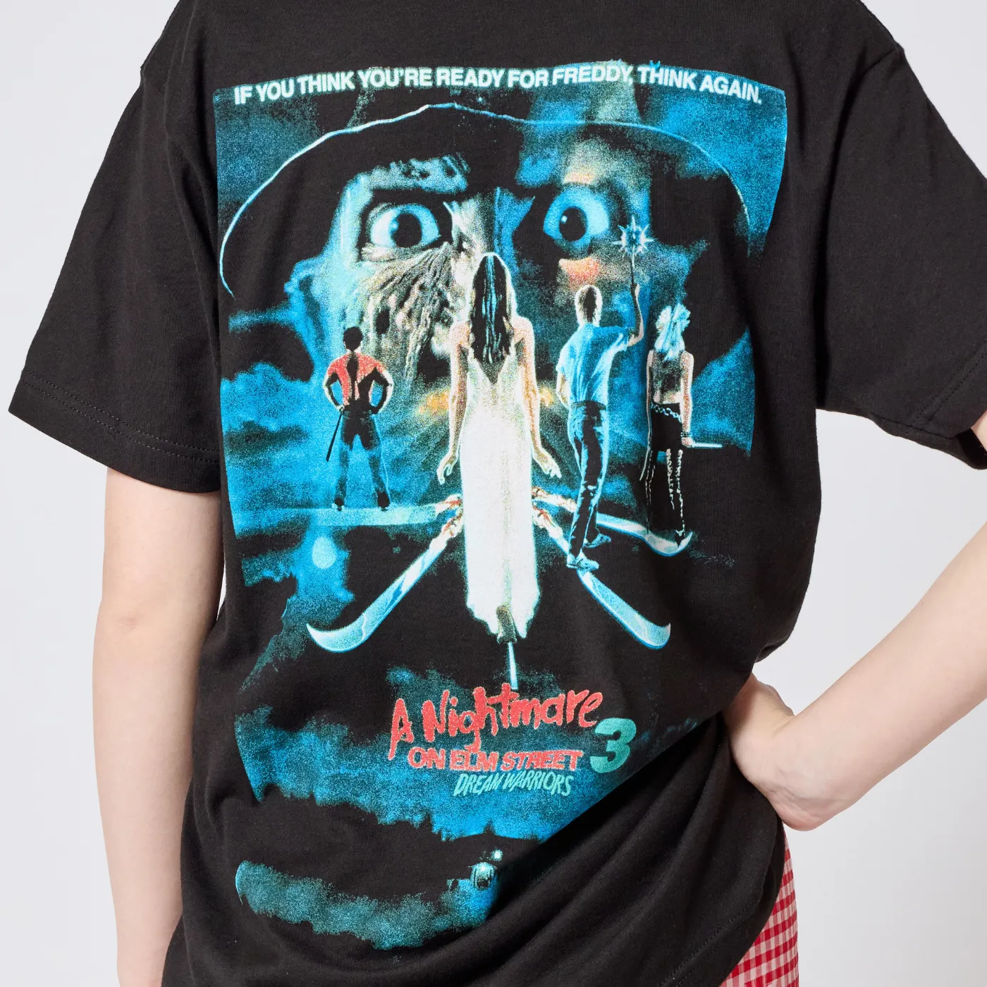 Nightmare On Elm Street Poster T-Shirt - Black sold by RetroKid product image thumbnail 2