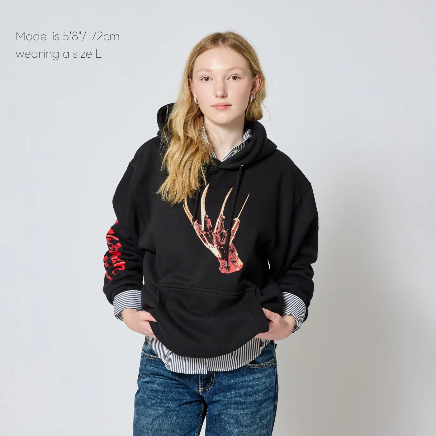 Nightmare On Elm Street Dreamer Hoodie - Black sold by RetroKid product image thumbnail 4