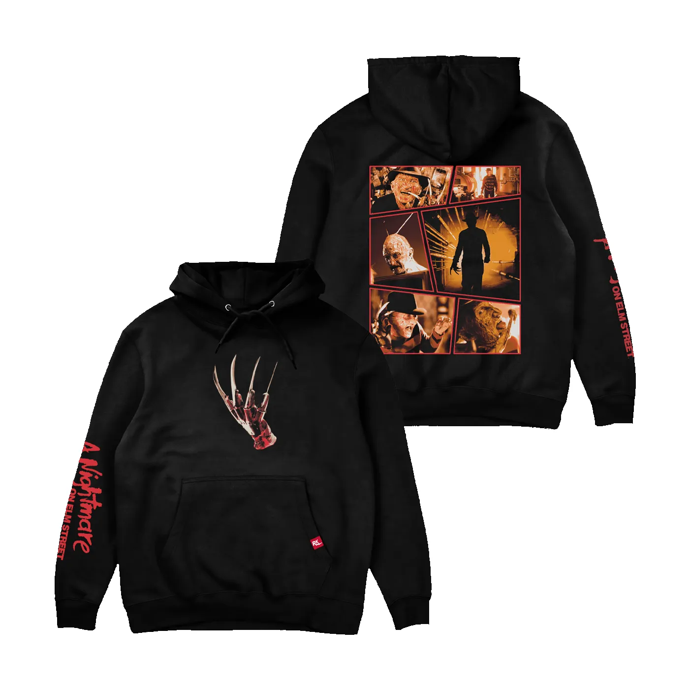 Nightmare On Elm Street Dreamer Hoodie - Black sold by RetroKid