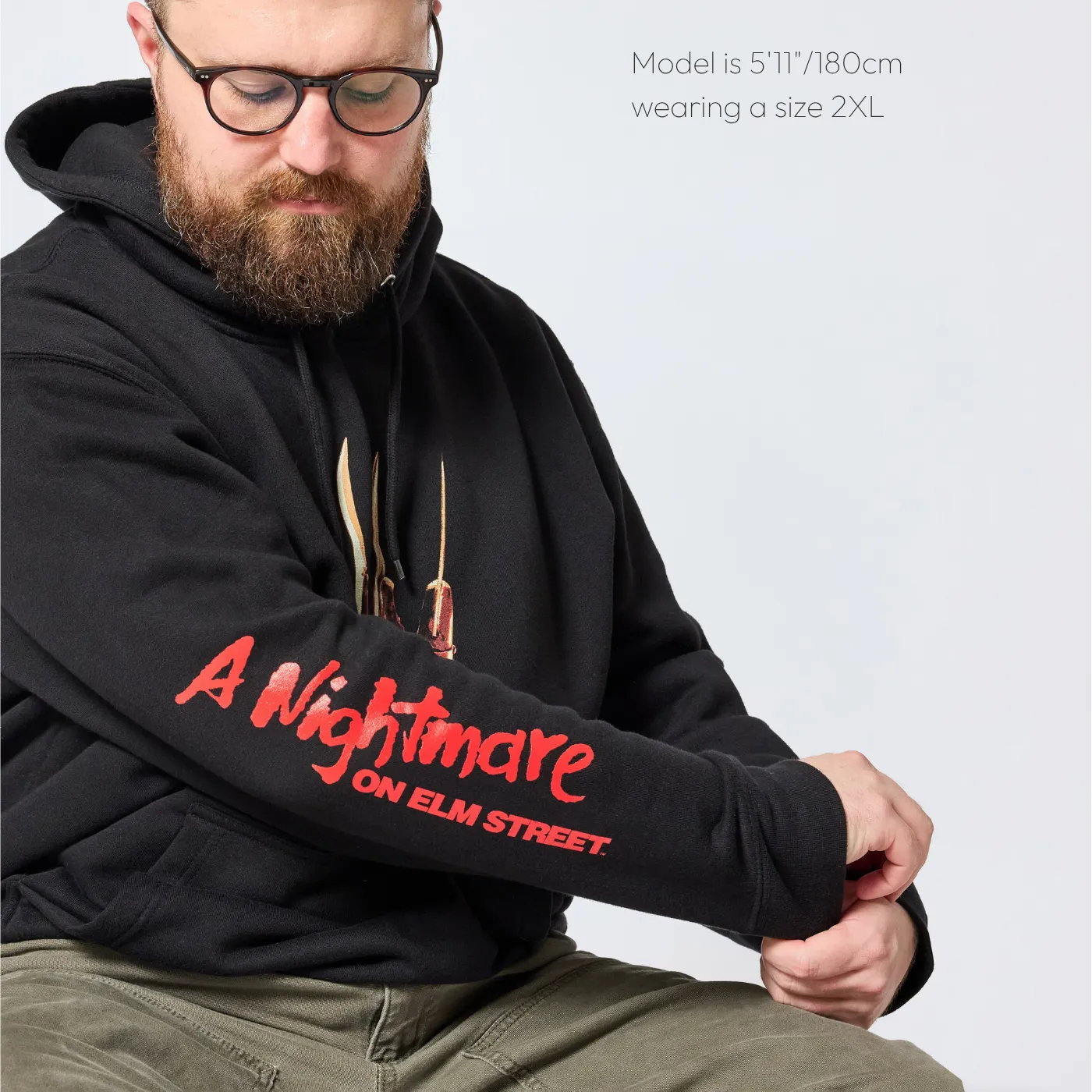 Nightmare On Elm Street Dreamer Hoodie - Black sold by RetroKid product image thumbnail 3