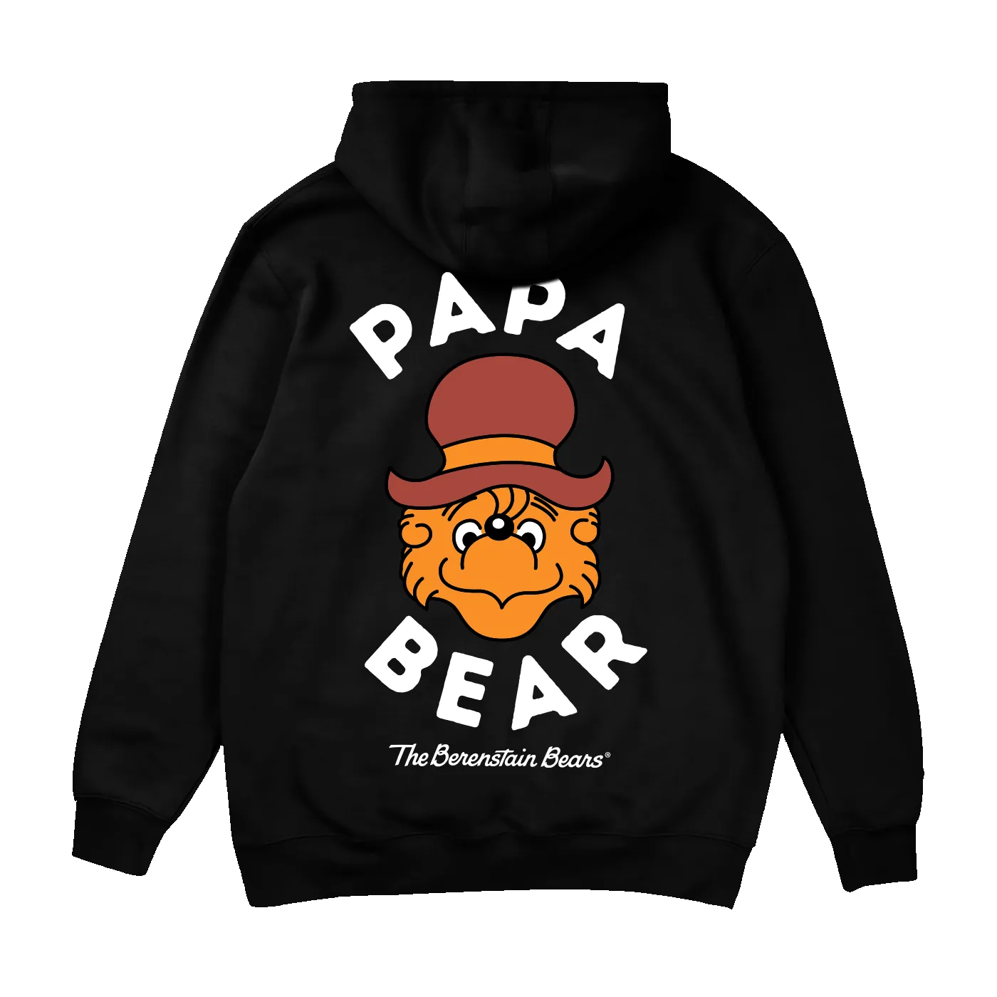 Berenstain Bears Papa Bear Hoodie - Black sold by RetroKid product image thumbnail 4