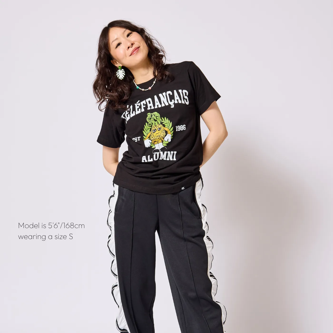 TVO Téléfrançais Alumni T-Shirt - Black sold by RetroKid product image thumbnail 3