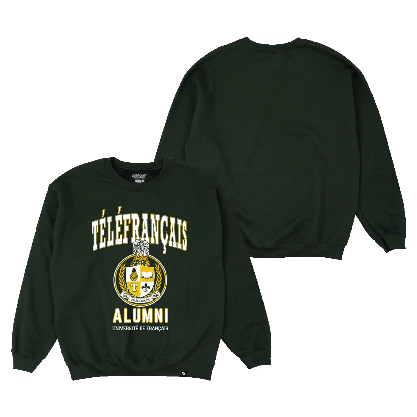 TVO Téléfrançais Alumni Crew - Green sold by RetroKid product image thumbnail 5