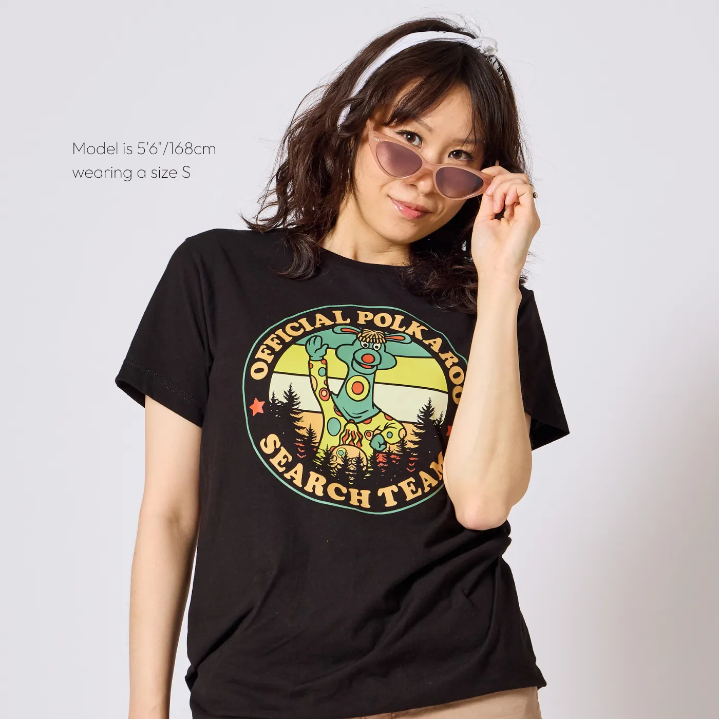 TVO Polkaroo Search Team T-Shirt - Black sold by RetroKid product image thumbnail 3