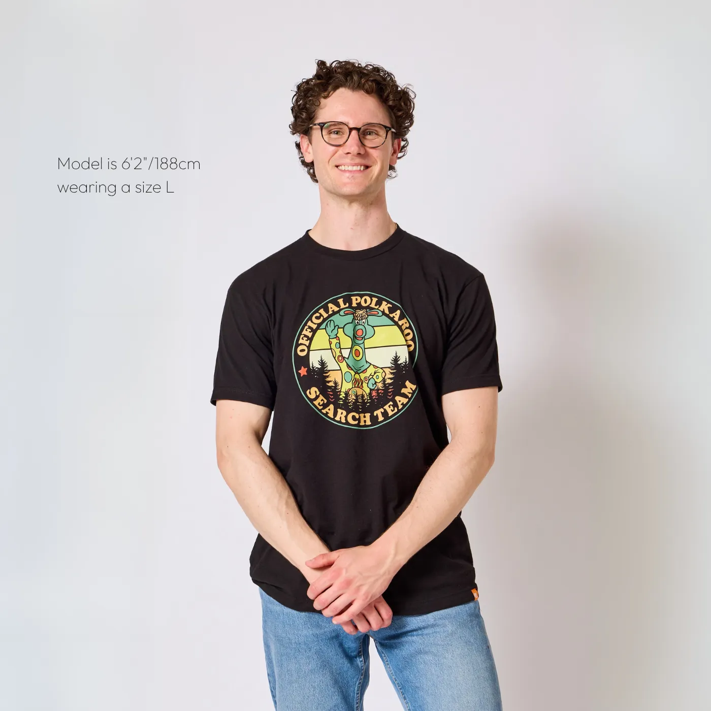 TVO Polkaroo Search Team T-Shirt - Black sold by RetroKid product image thumbnail 4