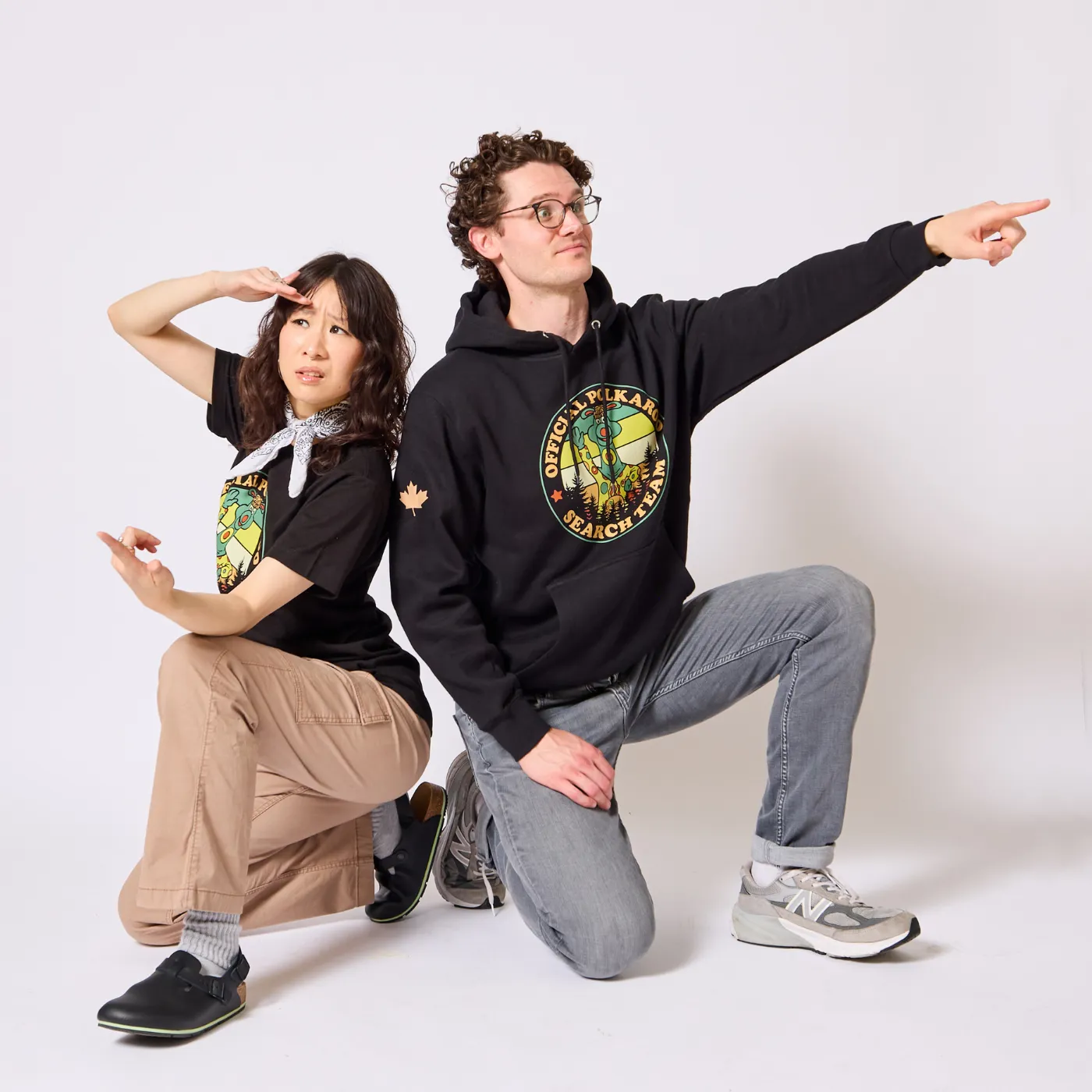 TVO Polkaroo Search Team Hoodie - Black sold by RetroKid product image thumbnail 2
