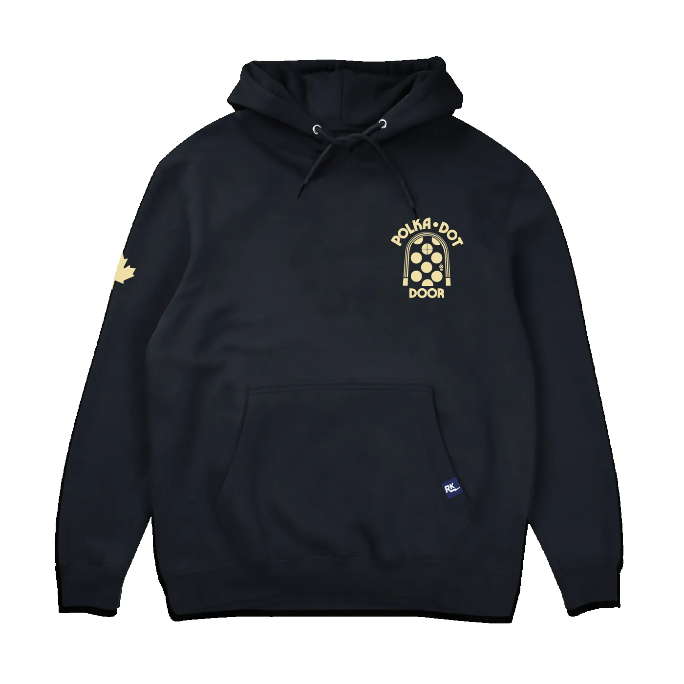 TVO Polka Dot Door Intro Hoodie - Navy sold by RetroKid product image thumbnail 5