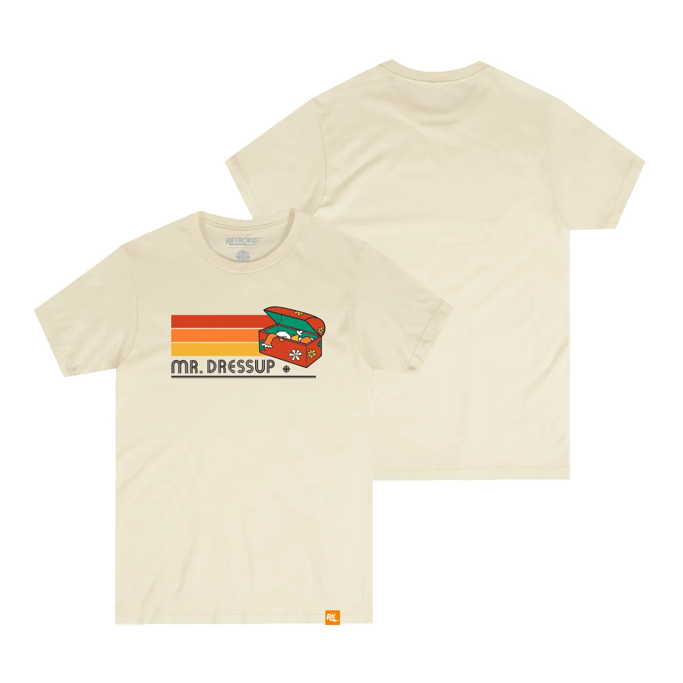 CBC Mr.Dressup Tickle Trunk Heritage T-Shirt - Ivory sold by RetroKid product image thumbnail 5