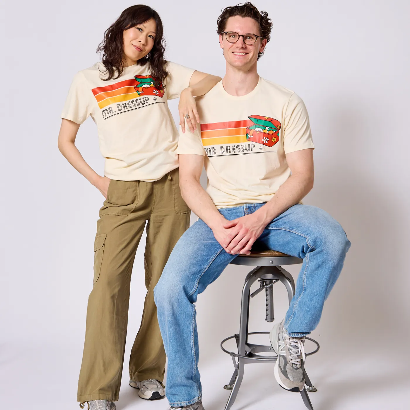 CBC Mr.Dressup Tickle Trunk Heritage T-Shirt - Ivory sold by RetroKid product image thumbnail 2