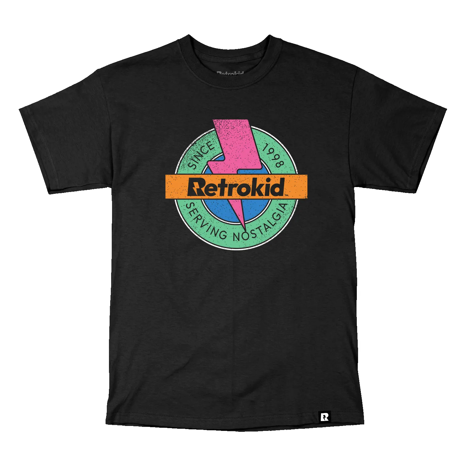 Retrokid Originals '90s T-Shirt - Black sold by RetroKid