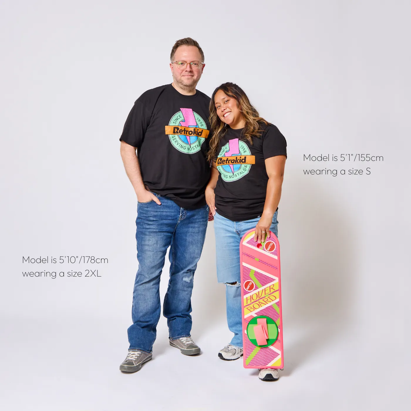 Retrokid Originals '90s T-Shirt - Black sold by RetroKid product image thumbnail 3