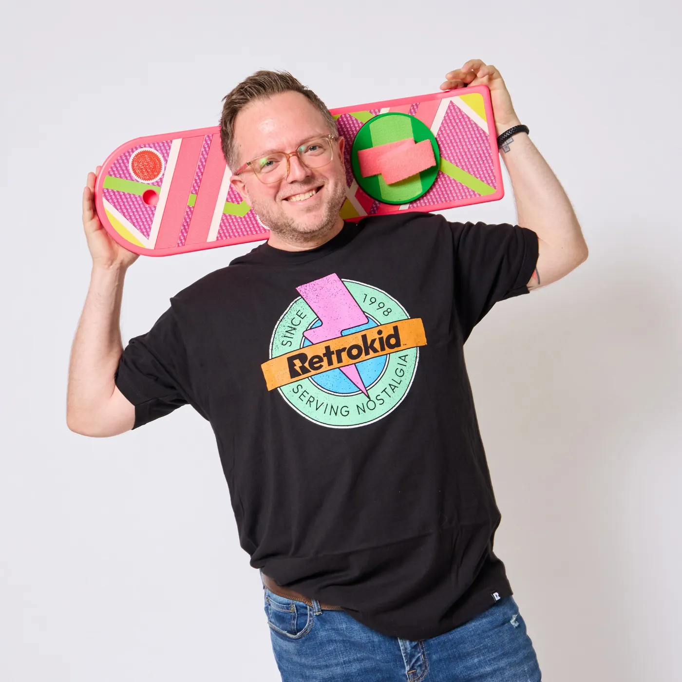 Retrokid Originals '90s T-Shirt - Black sold by RetroKid product image thumbnail 2