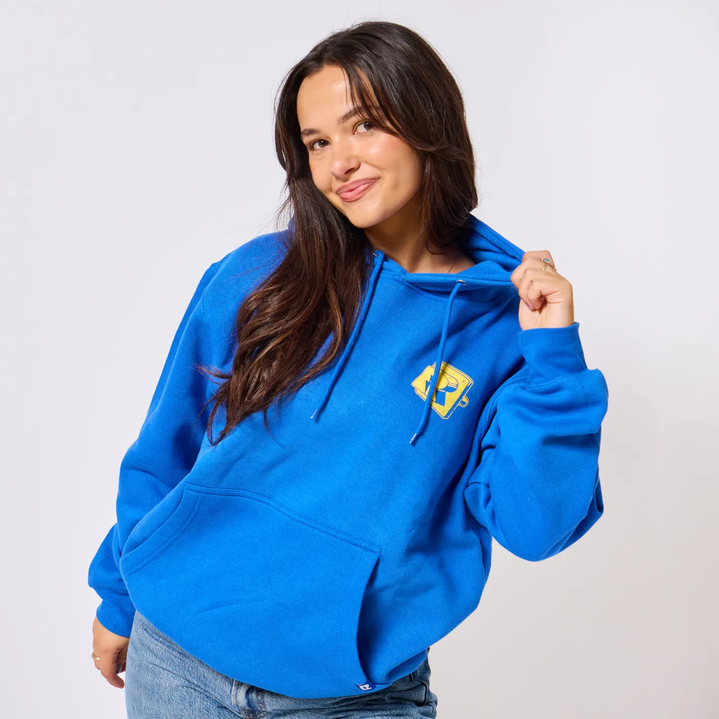 Retrokid Originals Anxiety Hoodie - Royal sold by RetroKid product image thumbnail 3