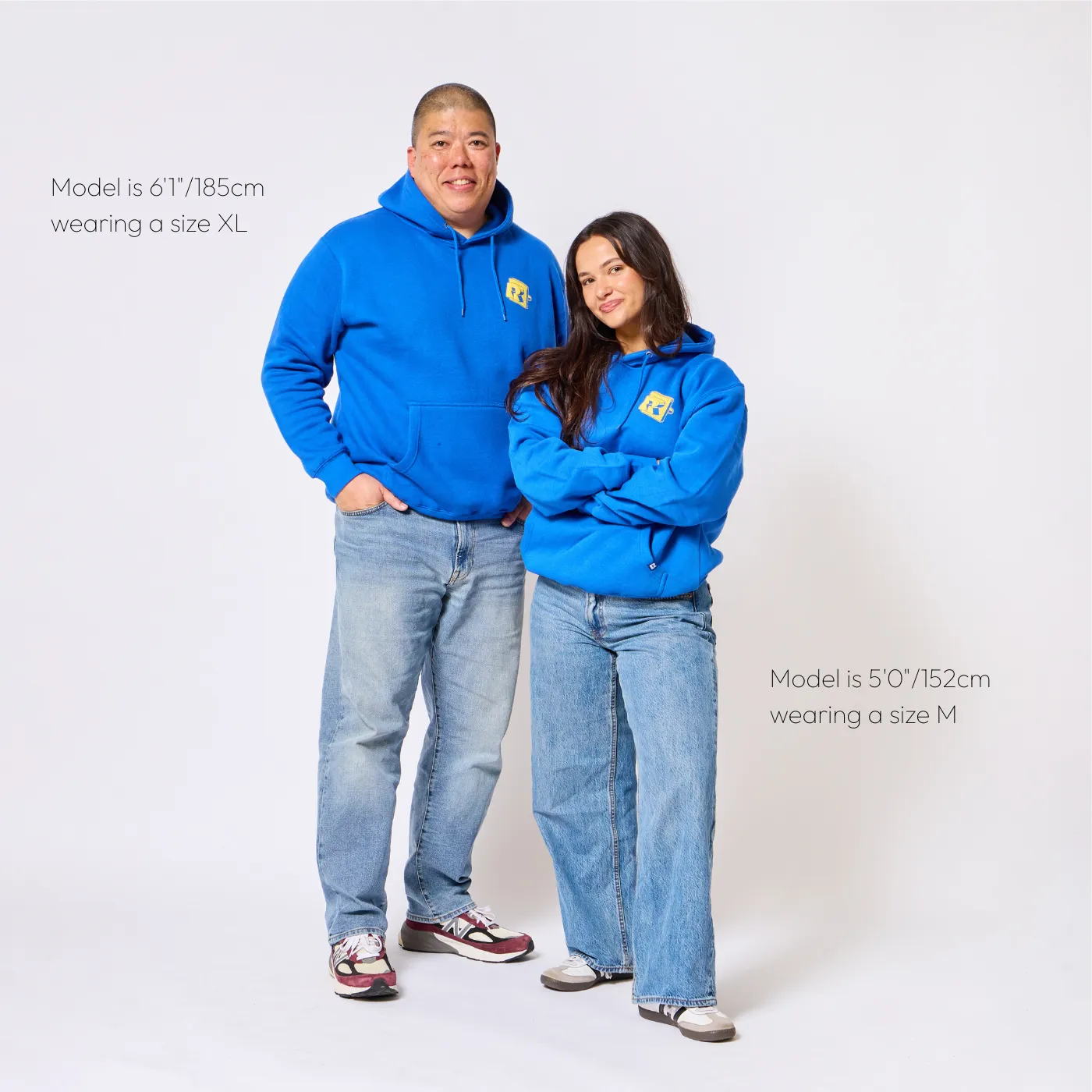 Retrokid Originals Anxiety Hoodie - Royal sold by RetroKid product image thumbnail 4