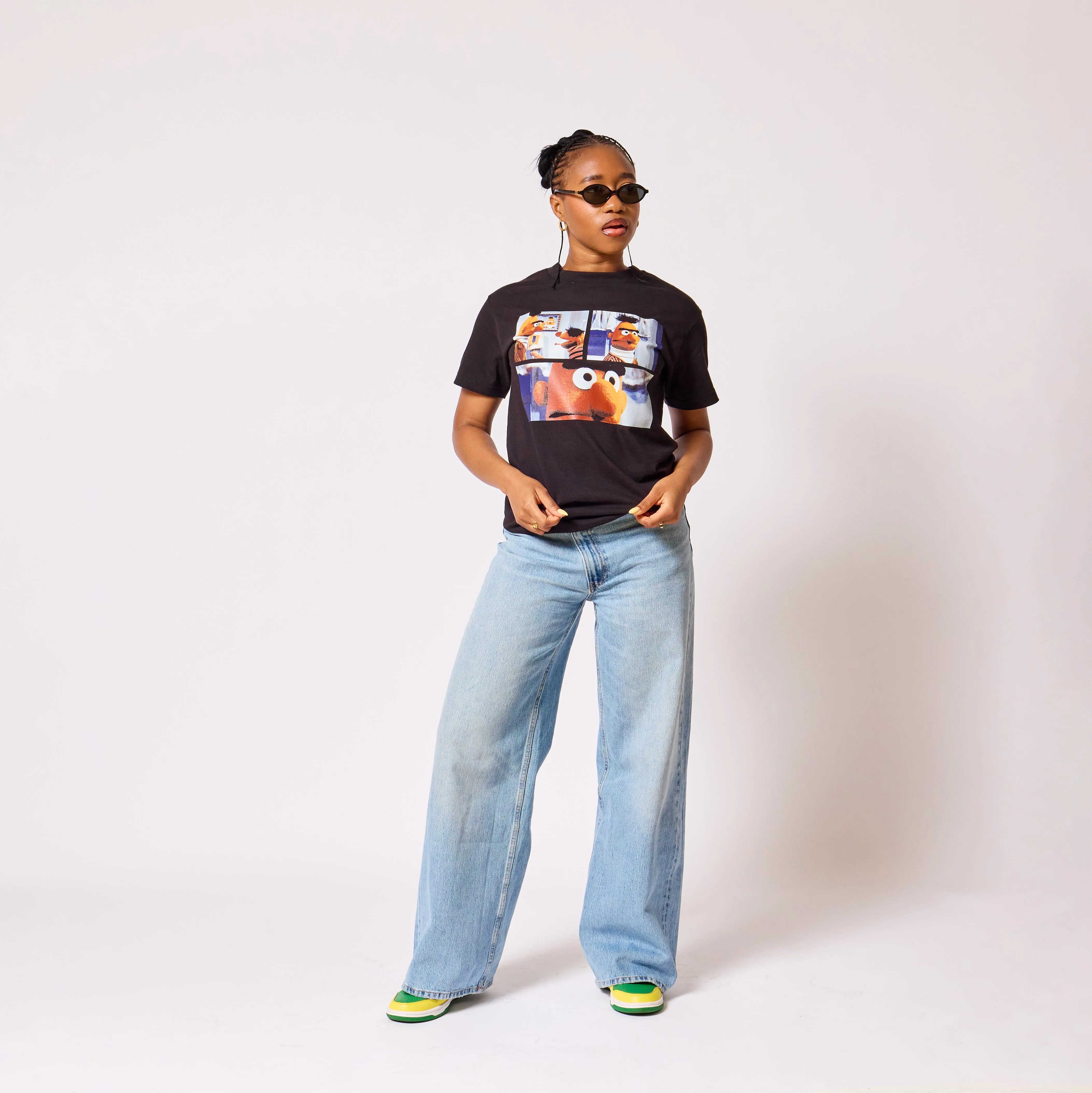 Sesame Street Bert T-shirt - Black sold by RetroKid product image thumbnail 3