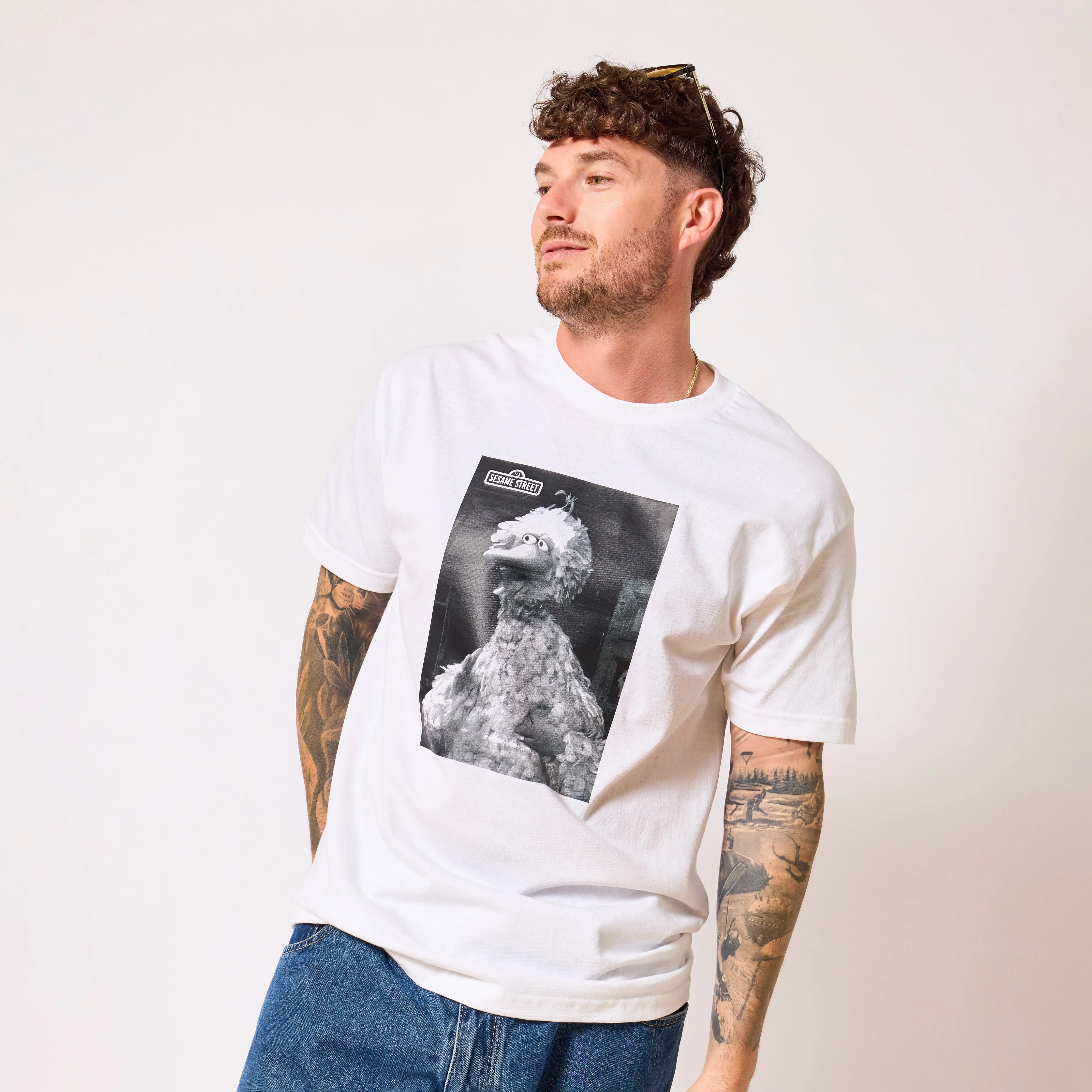 Sesame Street Big Bird T-shirt - White sold by RetroKid product image thumbnail 2