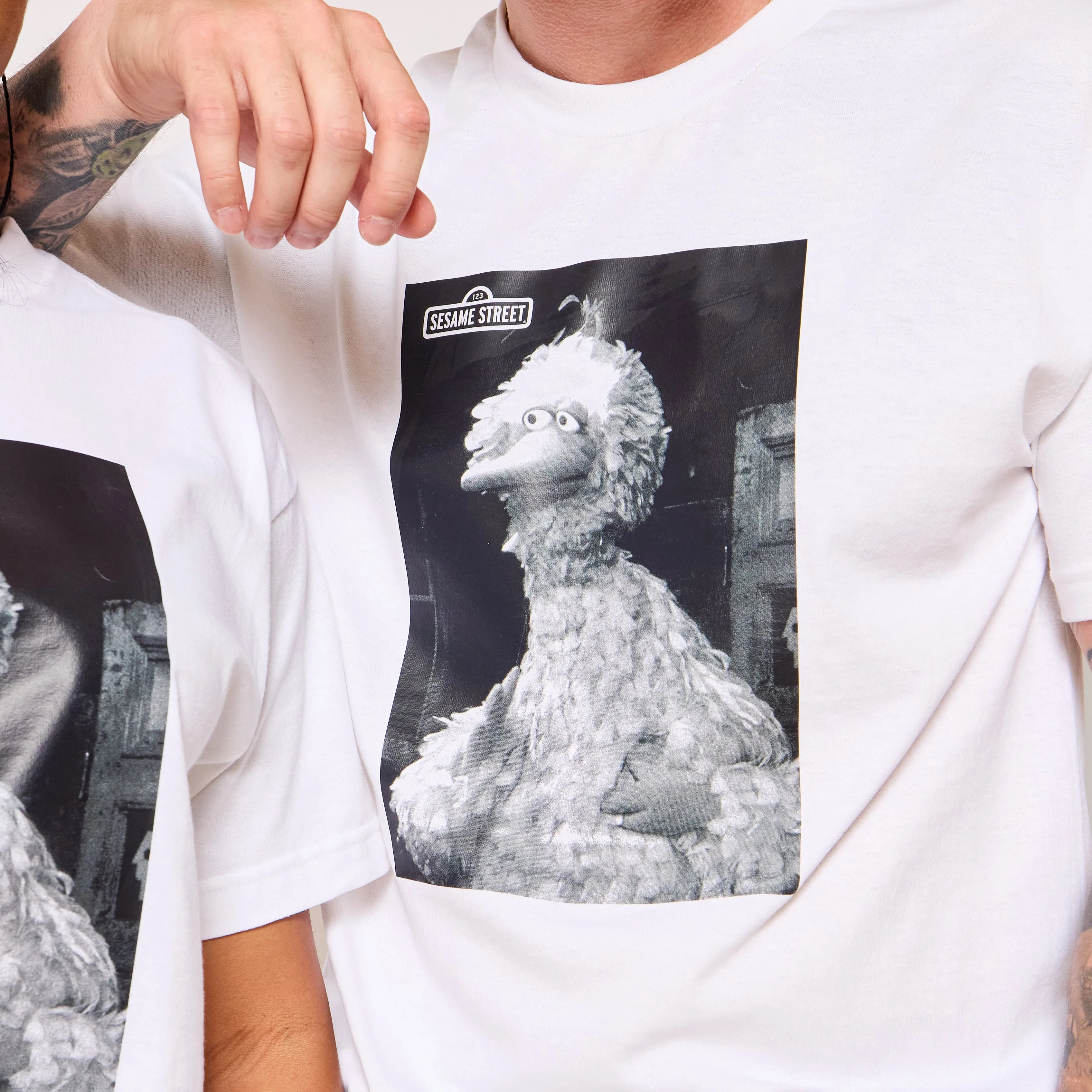 Sesame Street Big Bird T-shirt - White sold by RetroKid product image thumbnail 5